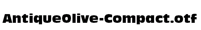 AntiqueOlive-Compact