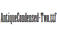 AntiqueCondensed-Two