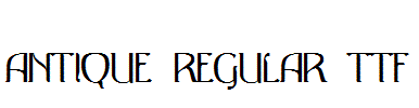 Antique-Regular
