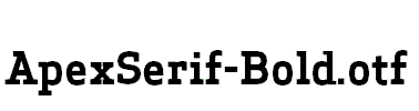 ApexSerif-Bold
