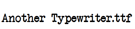 Another-Typewriter