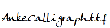 AnkeCalligraph