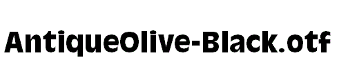 AntiqueOlive-Black