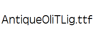 AntiqueOliTLig