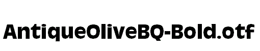 AntiqueOliveBQ-Bold