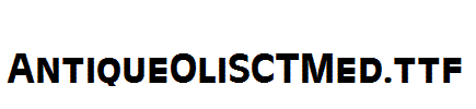 AntiqueOliSCTMed