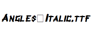 Angles-Italic