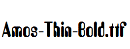 Amos-Thin-Bold