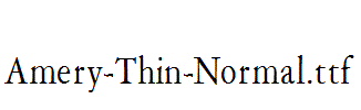 Amery-Thin-Normal