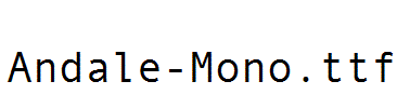 Andale-Mono