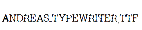Andreas-Typewriter