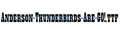 Anderson-Thunderbirds-Are-GO!