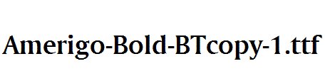 Amerigo-Bold-BTcopy-1