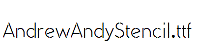 AndrewAndyStencil
