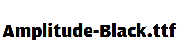 Amplitude-Black