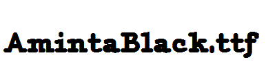 AmintaBlack