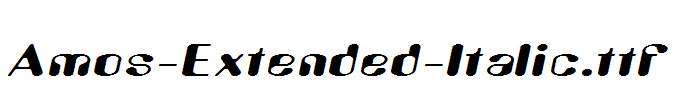 Amos-Extended-Italic
