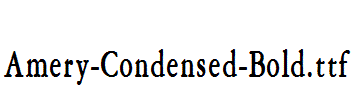 Amery-Condensed-Bold