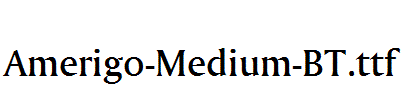 Amerigo-Medium-BT