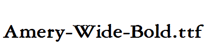 Amery-Wide-Bold