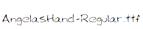 AngelasHand-Regular