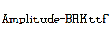 Amplitude-BRK