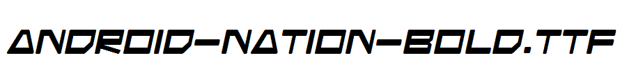 Android-Nation-Bold