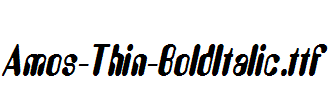Amos-Thin-BoldItalic