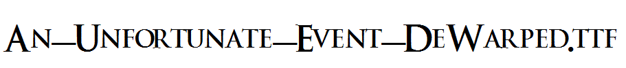 An-Unfortunate-Event-DeWarped
