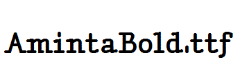 AmintaBold