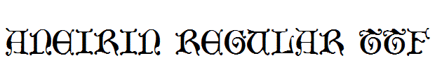 Aneirin-Regular