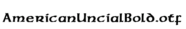 AmericanUncialBold