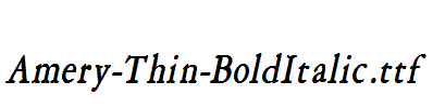 Amery-Thin-BoldItalic