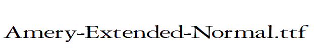 Amery-Extended-Normal