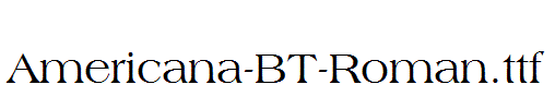 Americana-BT-Roman
