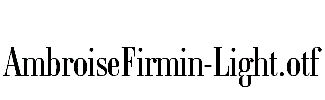 AmbroiseFirmin-Light