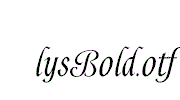 AlysBold