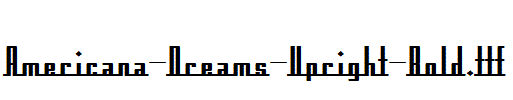 Americana-Dreams-Upright-Bold