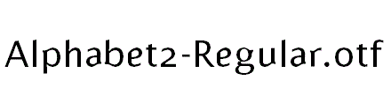 Alphabet2-Regular