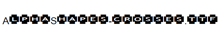 AlphaShapes-crosses