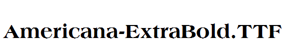Americana-ExtraBold