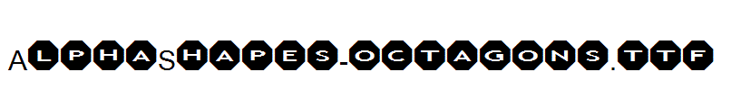 AlphaShapes-octagons