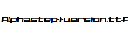 Alphastep-i-version