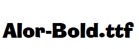 Alor-Bold