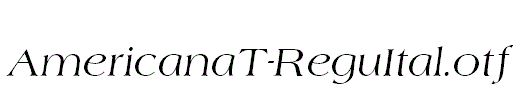 AmericanaT-ReguItal