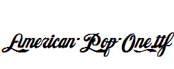 American-Pop-One