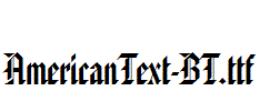 AmericanText-BT