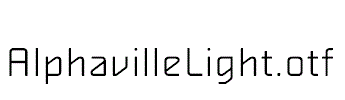 AlphavilleLight