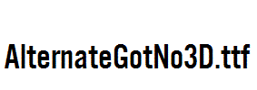 AlternateGotNo3D