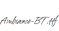 Ambiance-BT